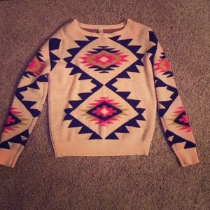 Forever 21 Aztec Cardigan